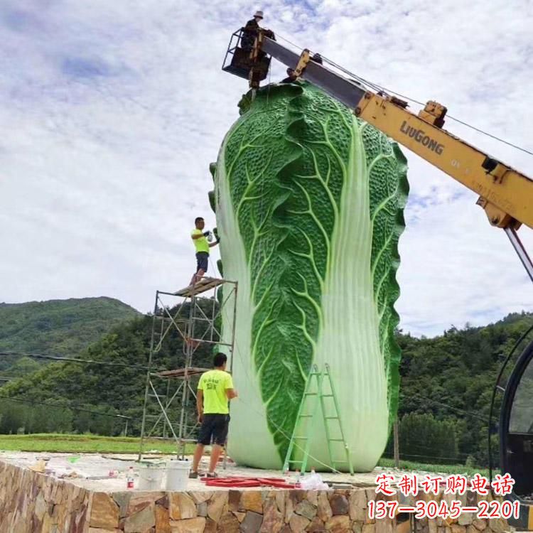 金华白菜石雕凳给您的景观增添一份精致