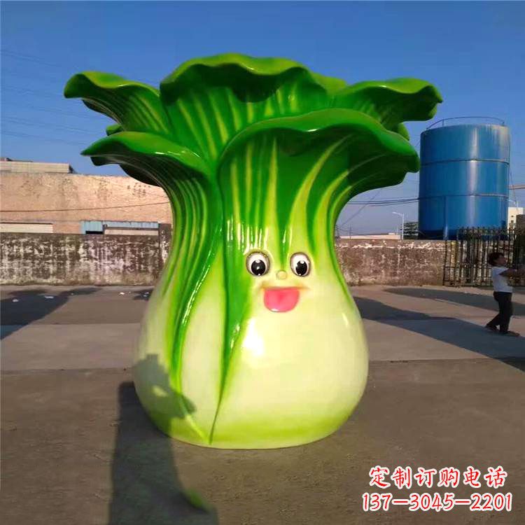金华“仿真白菜雕塑”——让你触摸自然之美