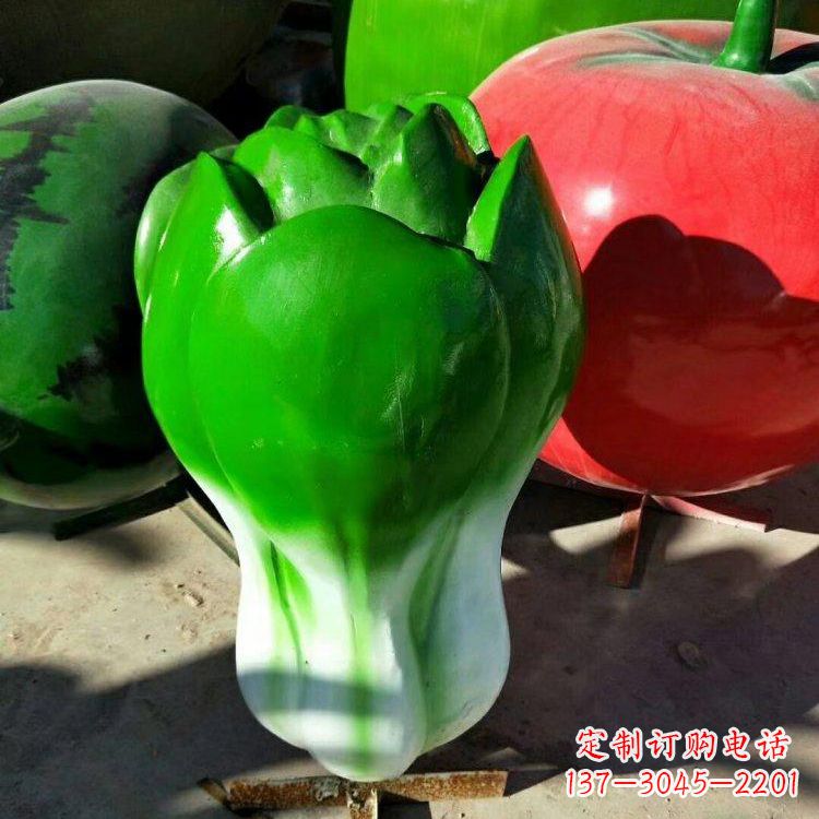 金华招财大白菜雕塑