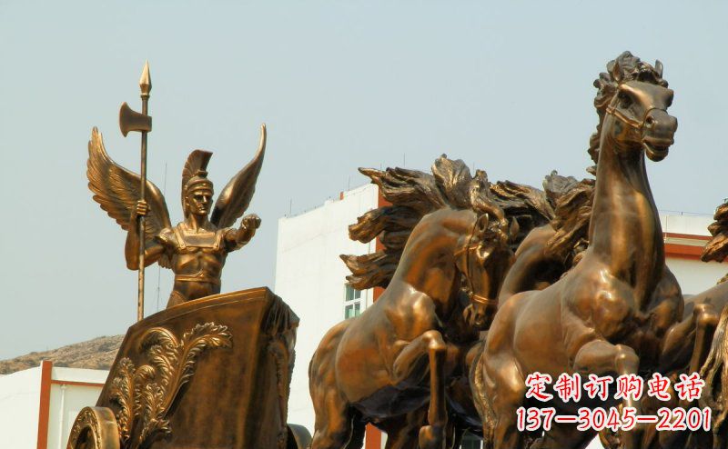 金华阿波罗精美铜雕,带您领略古典文化