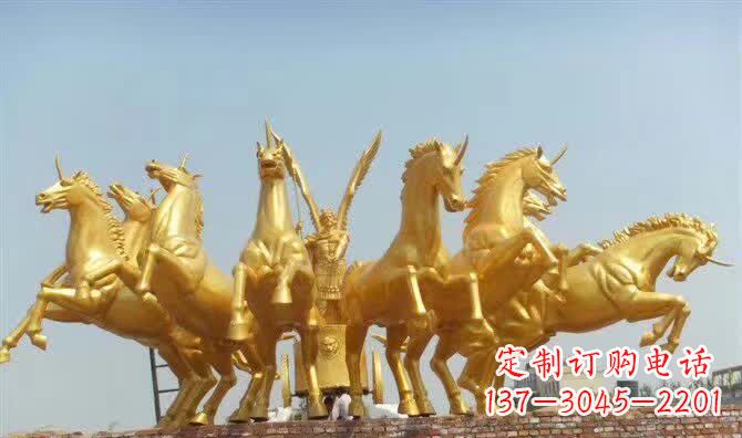 金华阿波罗战车铜雕