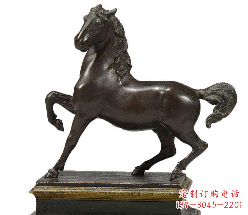 金华办公招财马动物铜雕塑
