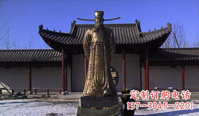 金华包拯古代名人铜雕