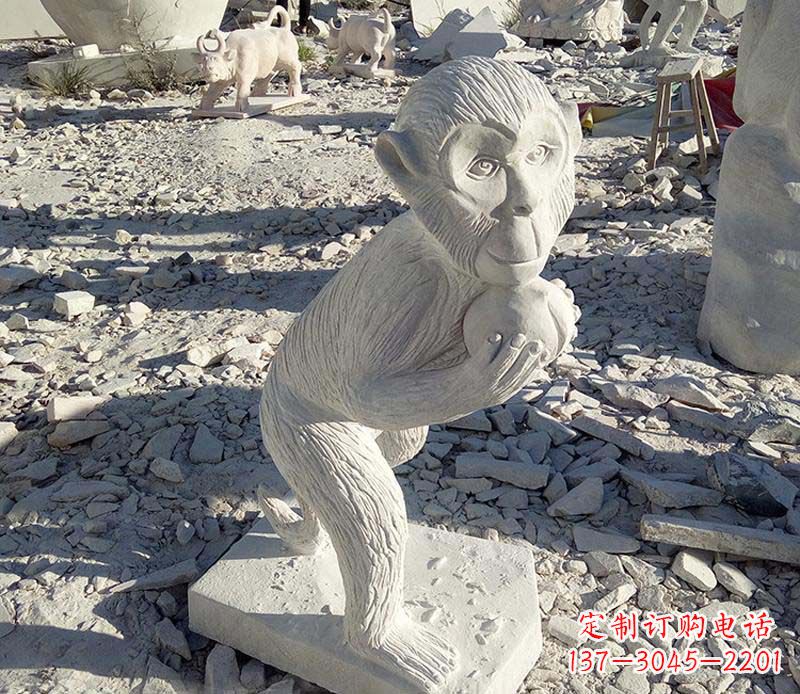金华“猴子石雕”——精致细腻的石头精雕