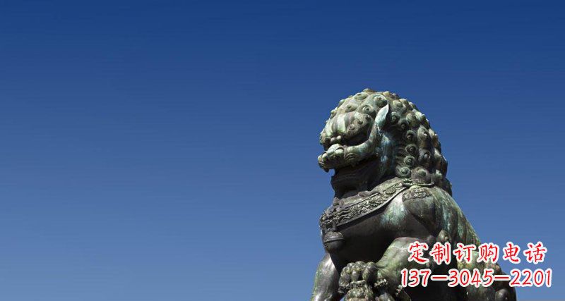金华北京青铜狮子