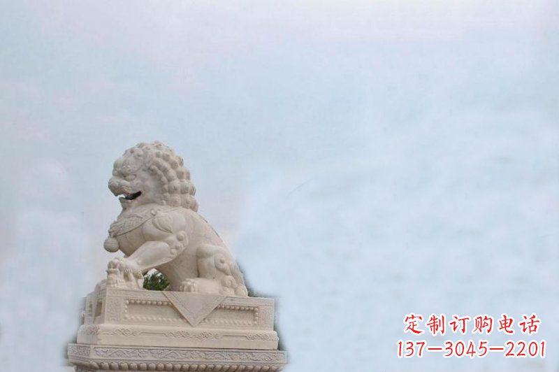 金华北京狮石精美狮子雕塑
