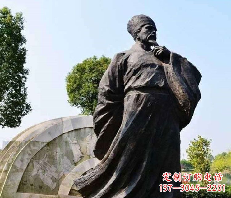 金华王安石铜雕精美限量版