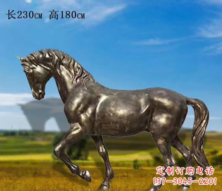 金华马铜雕,传承古老文化