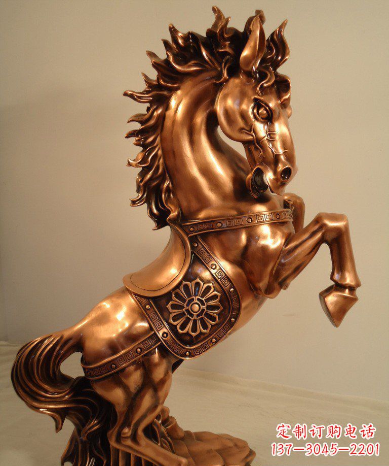 金华精美的仿铜马雕塑