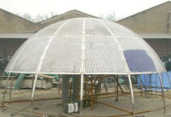 金华304可转动不锈钢材质地球仪雕塑