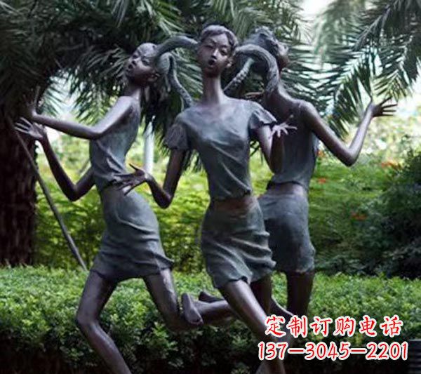 金华花篮铜雕
