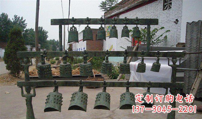 金华编钟古铜雕仿古精美音乐器