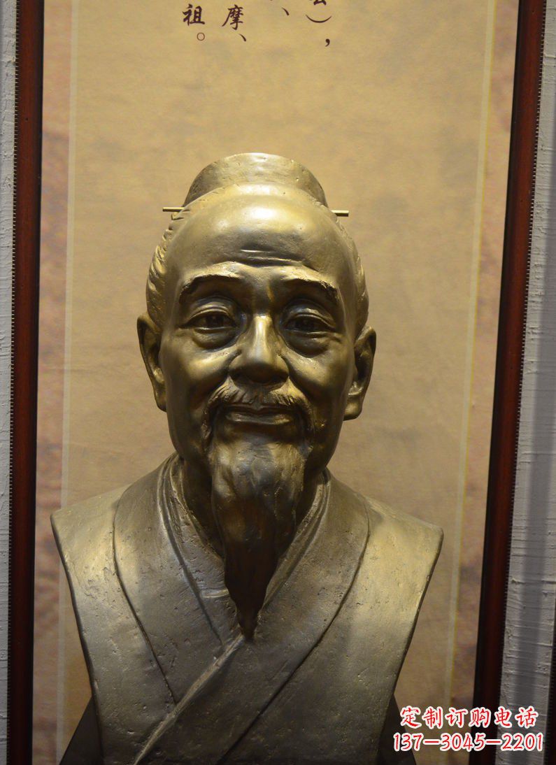 金华扁鹊——古代医学家铜雕