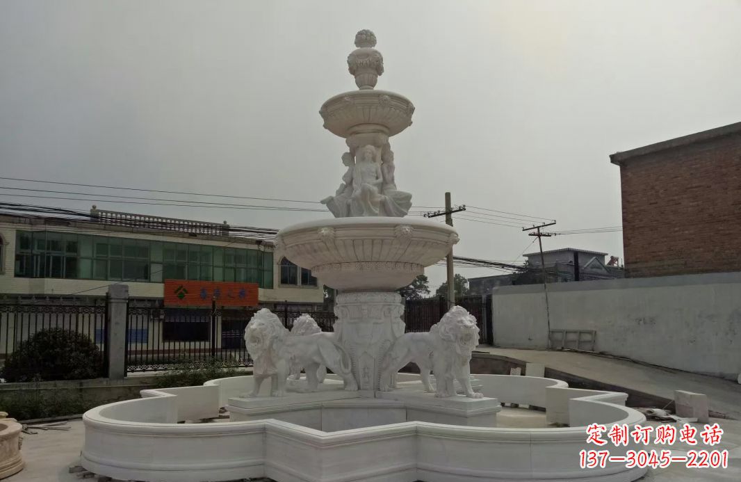 金华别墅大型欧式喷泉石雕