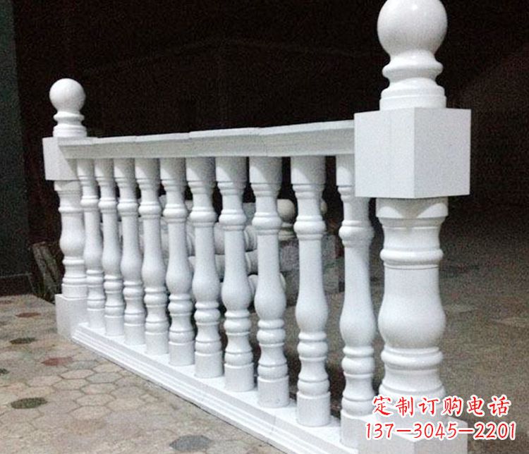 金华别墅汉白玉石栏杆景观石雕