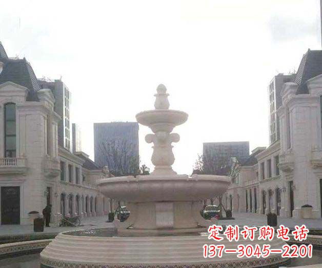 金华别墅景观大理石喷泉石雕