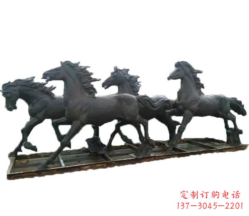 金华别墅景观动物马铜雕塑 (2)