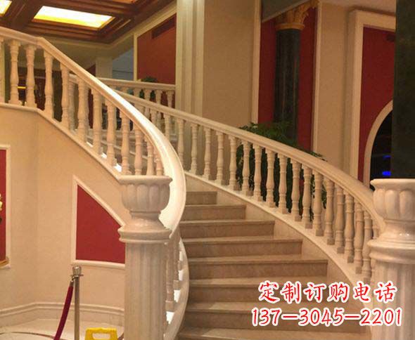 金华别墅景观汉白玉石栏杆石雕