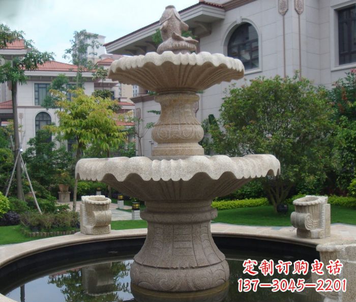 金华别墅景观欧式喷泉石雕 (3)
