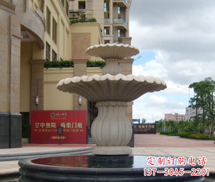金华别墅景观欧式喷泉石雕 (5)