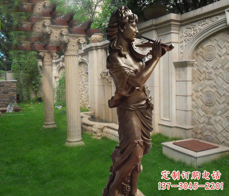 金华玻璃钢女人雕塑