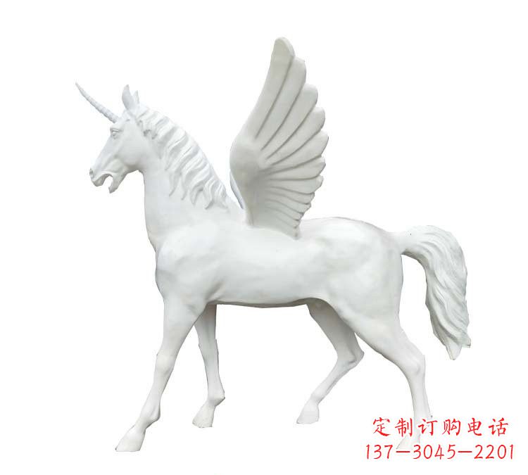 金华玻璃钢马雕塑
