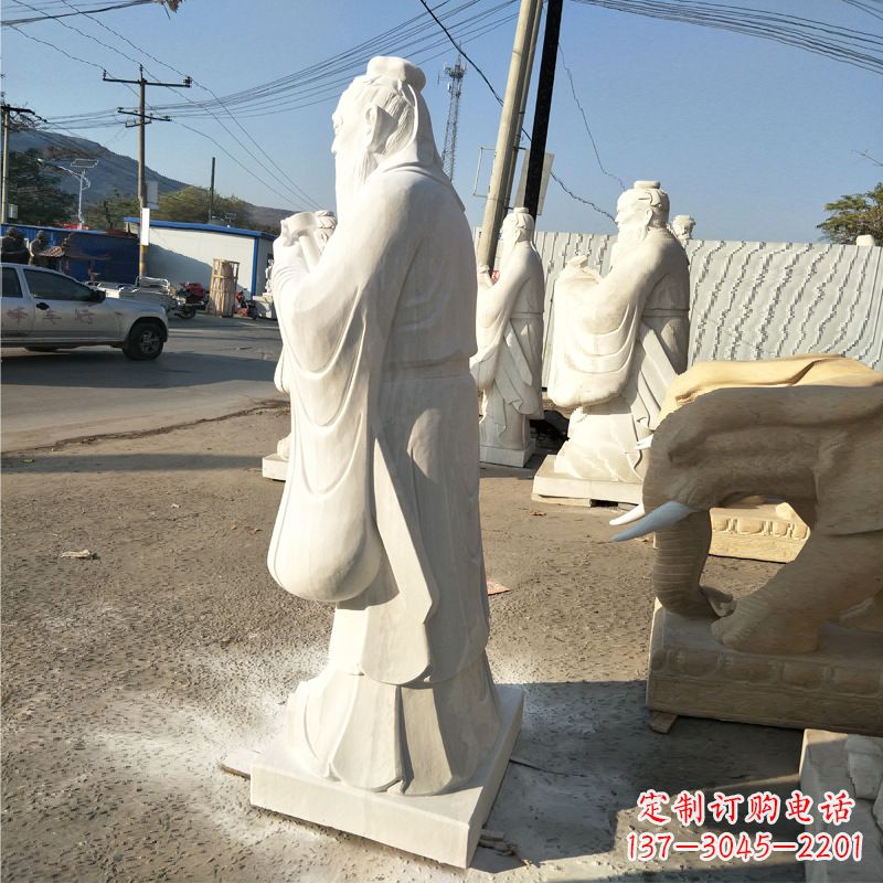 金华孔子——玻璃钢雕塑的象征