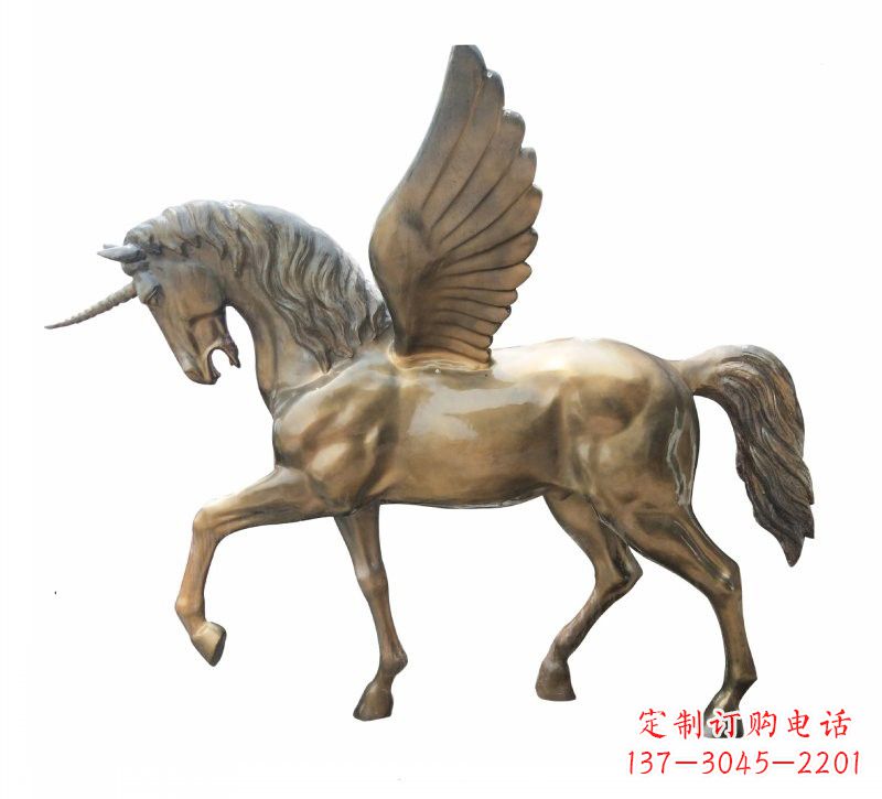 金华独角兽雕塑玻璃钢的艺术之美