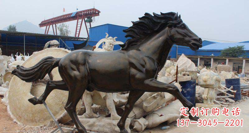 金华玻璃钢动物雕塑——精致而又充满动感