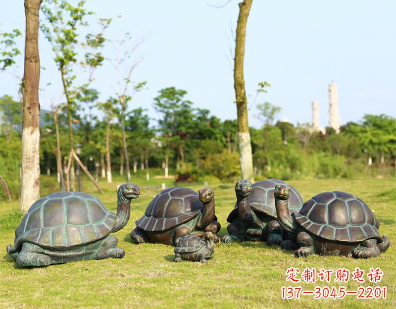 金华玻璃钢乌龟雕塑——融合古典和现代的精美杰作