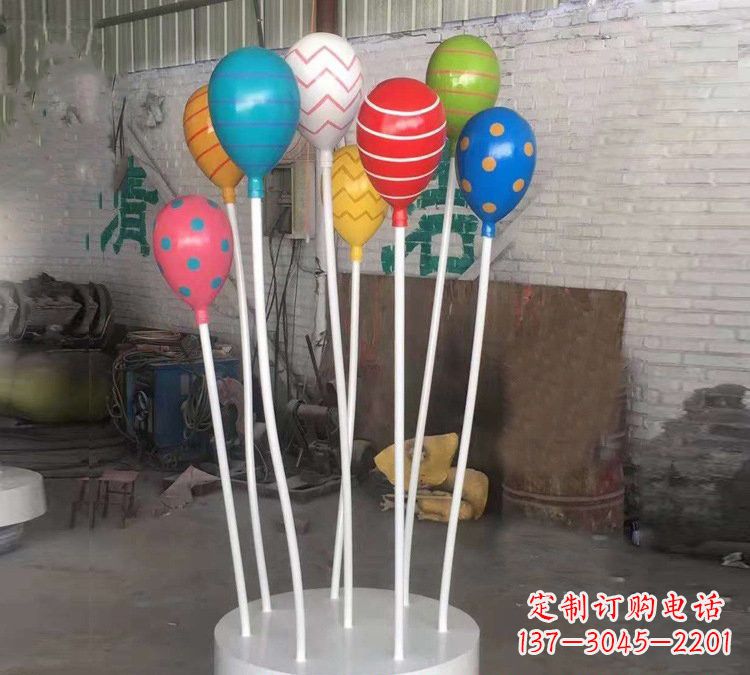 金华玻璃钢仿真气球雕塑——精美绝伦