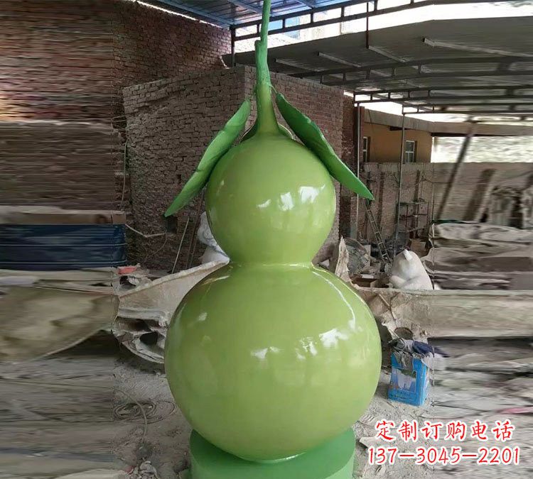 金华玻璃钢葫芦雕塑——艺术中的精美之作