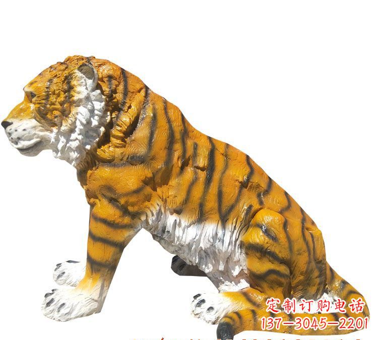 金华玻璃钢老虎雕塑