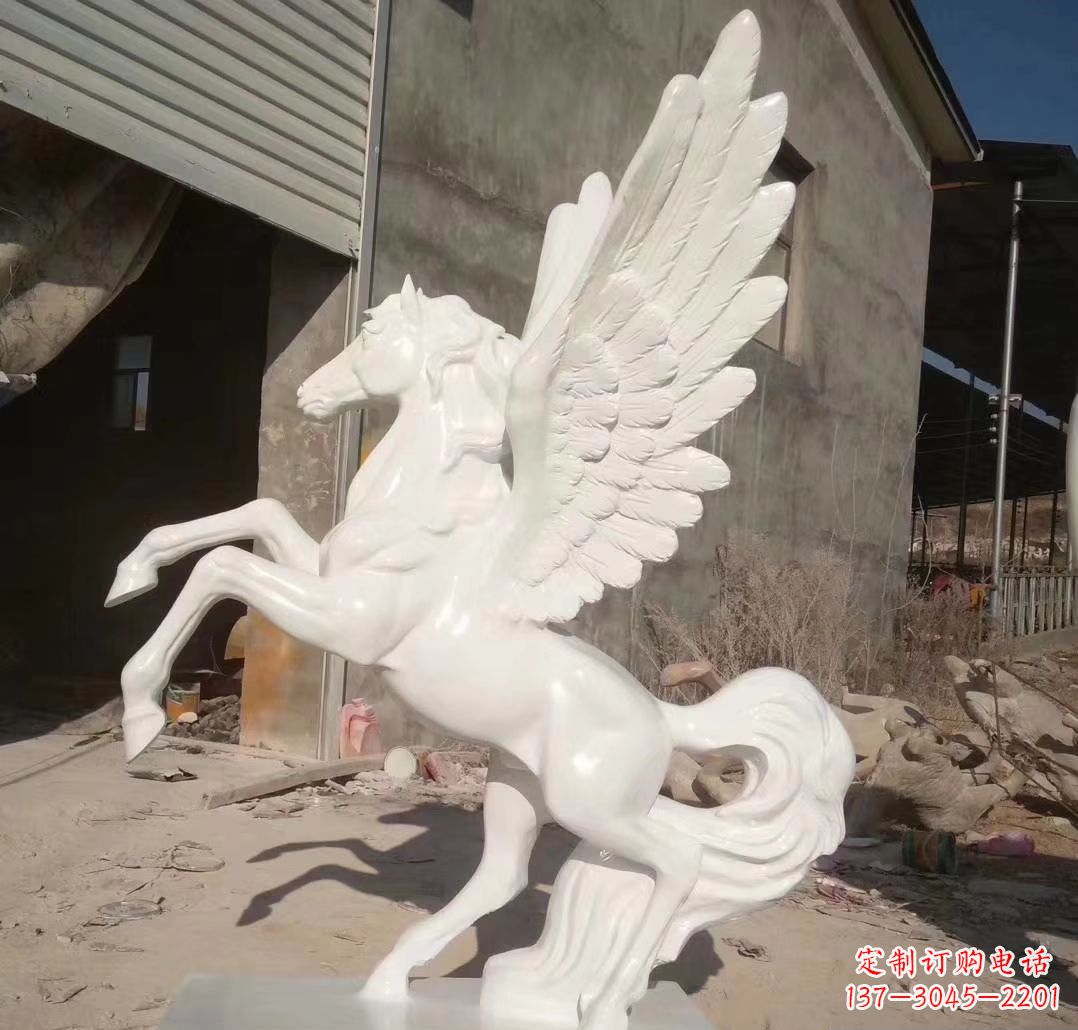 金华玻璃钢飞马雕塑动物雕塑精彩之旅