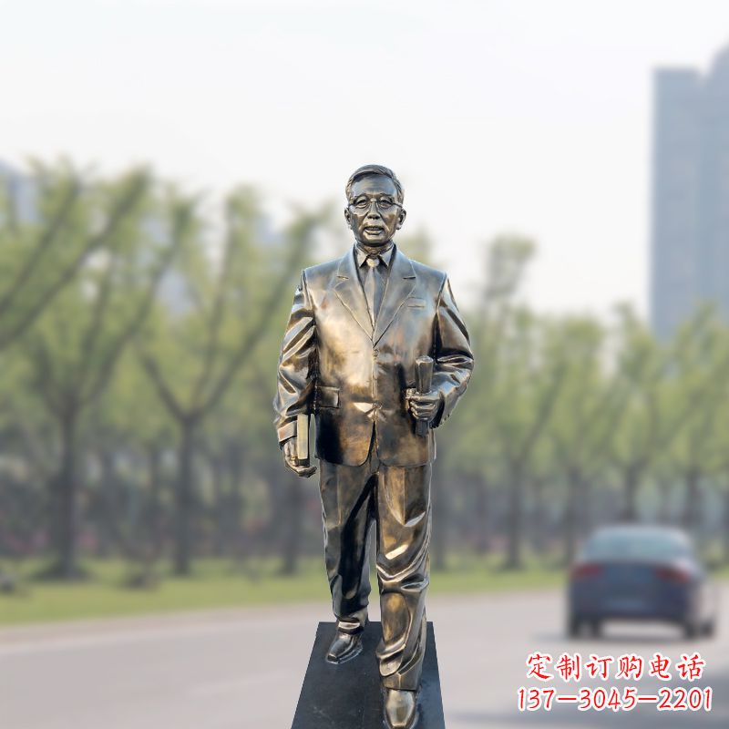 金华华罗庚雕塑传承与现代化