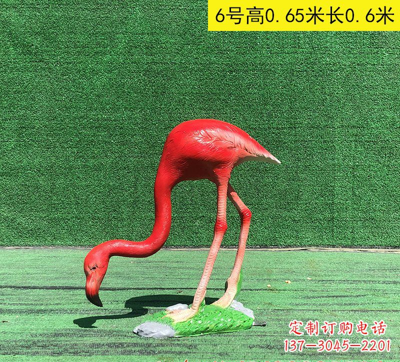 金华精美玻璃钢火烈鸟雕塑