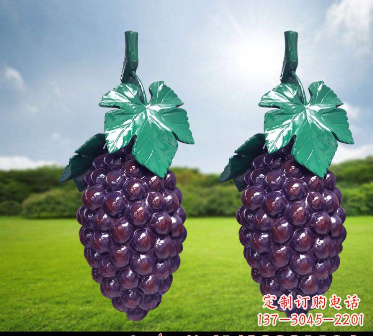 金华玻璃钢水果雕塑创造出一个美丽的世界