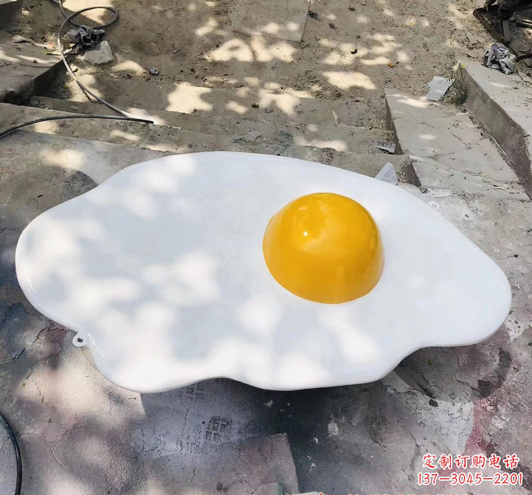 金华玻璃钢鸡蛋雕塑——精美绝伦