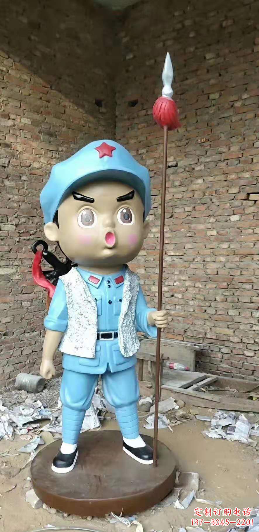 金华红军雕塑弘扬伟大革命精神