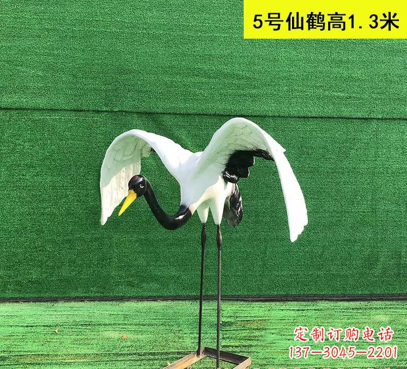 金华仙鹤雕塑经典之美