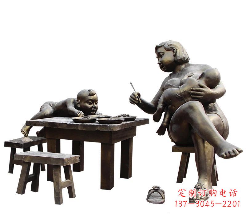 金华母爱雕塑儿童公园中的精美雕塑