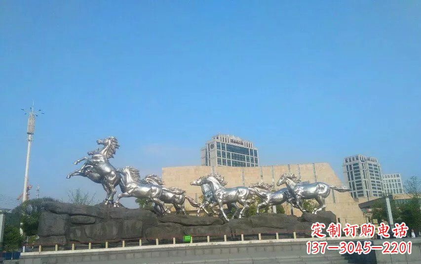 金华不锈钢动物雕塑精美的艺术品