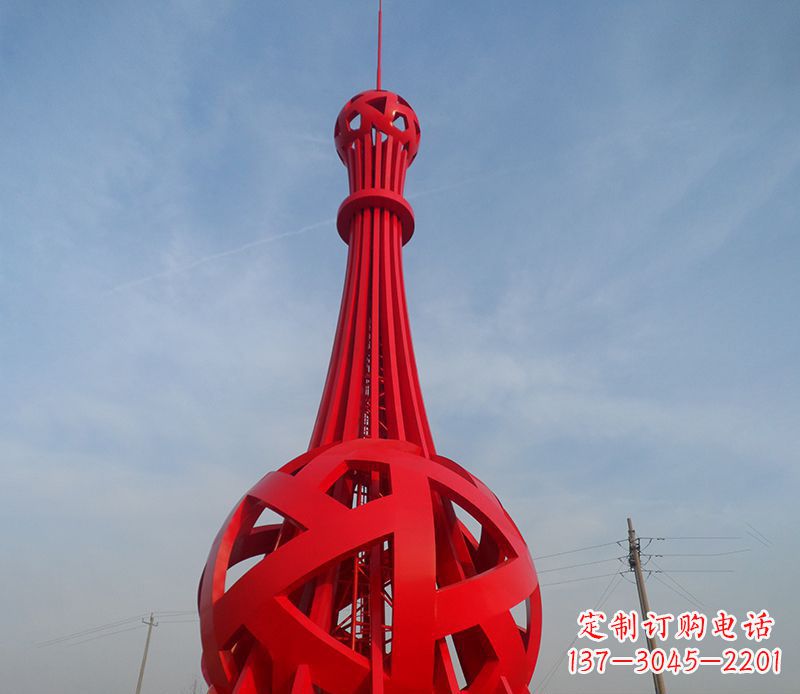 金华不锈钢避雷针雕塑艺术的守护者