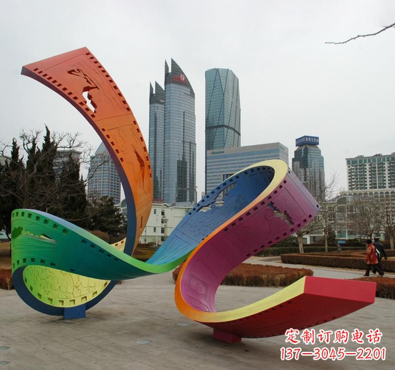 金华精美的不锈钢城市景观雕塑