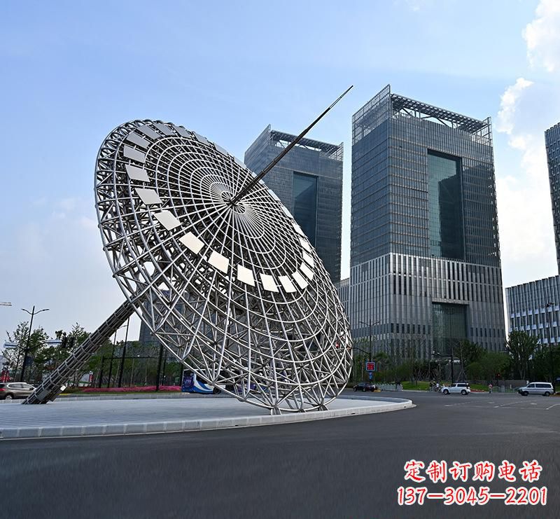 金华不锈钢城市璀璨的摩天轮雕塑