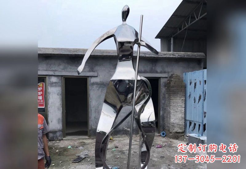 金华精致的不锈钢大提琴雕塑