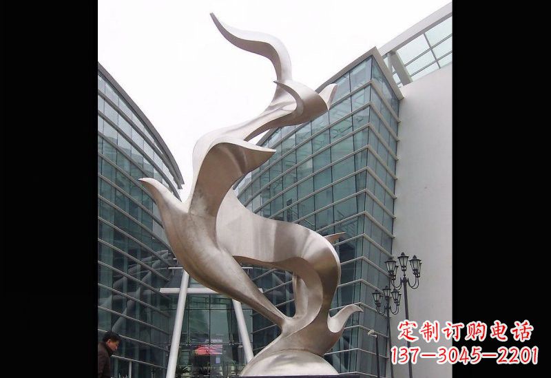 金华精美的不锈钢大雁雕塑