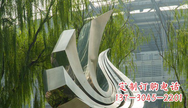 金华不锈钢鸽子雕塑