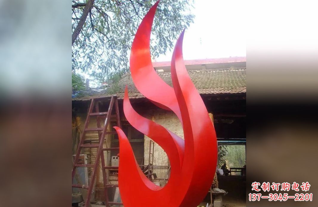 金华凤凰展翅飞翔的不锈钢雕塑