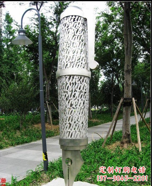 金华不锈钢钢笔雕塑艺术与科技的完美结合